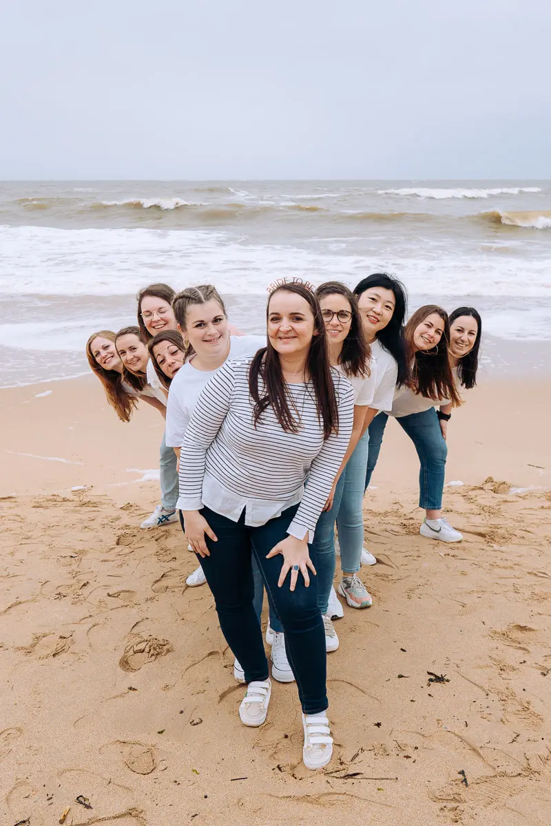 evjf la baule enterrement vie jeune fille plage