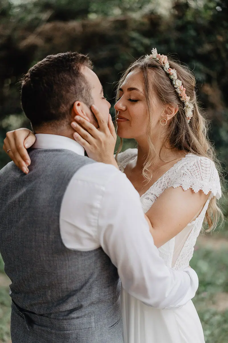 photographe mariage la baule plage coucher soleil