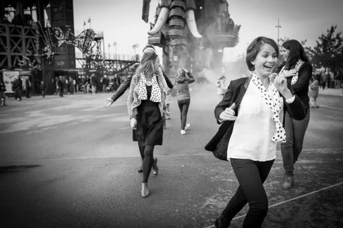 Photographe EVJF à Nantes aux Machines de l’île (Loire-Atlantique)