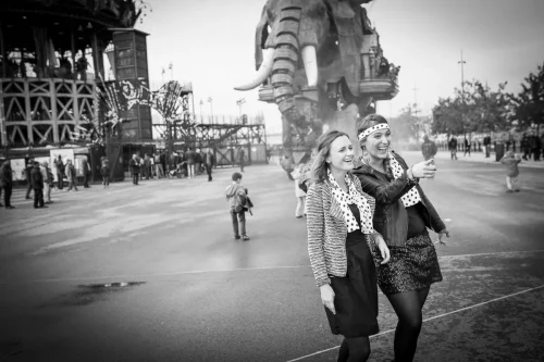 Photographe EVJF à Nantes aux Machines de l’île (Loire-Atlantique)