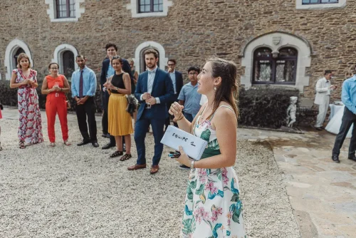 Photographe mariage au Château de la Colaissière (Saint Sauveur de Landemont)