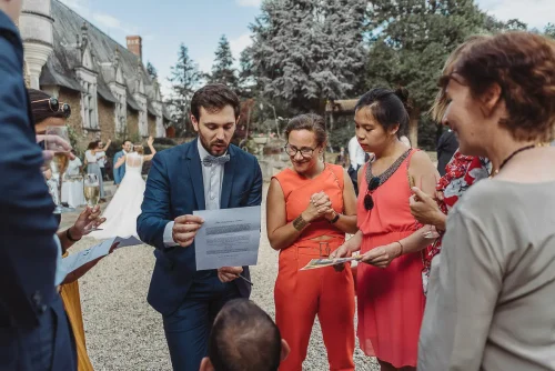 Photographe mariage au Château de la Colaissière (Saint Sauveur de Landemont)