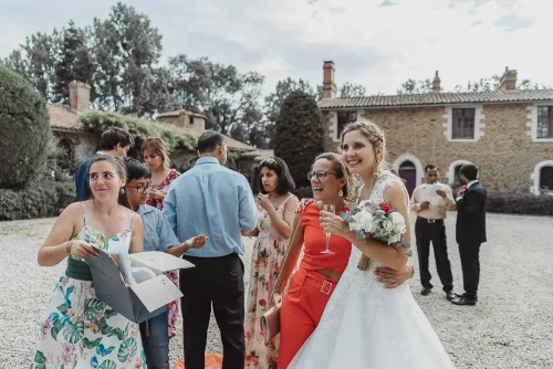 Photographe mariage au Château de la Colaissière (Saint Sauveur de Landemont)