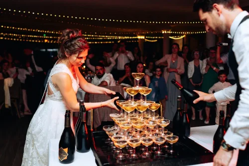 Photographe de mariage au château de Vair