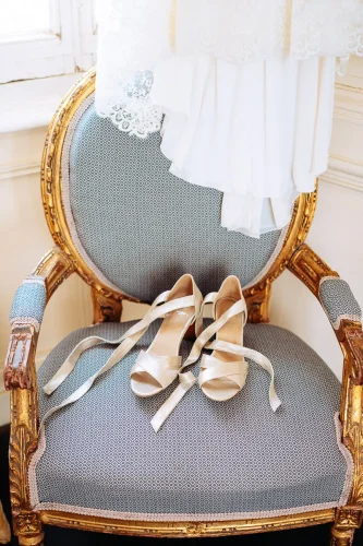 Photo de mariage au château de Vair