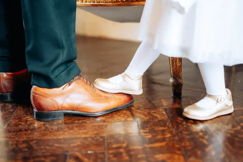 Photo de mariage au château de Vair