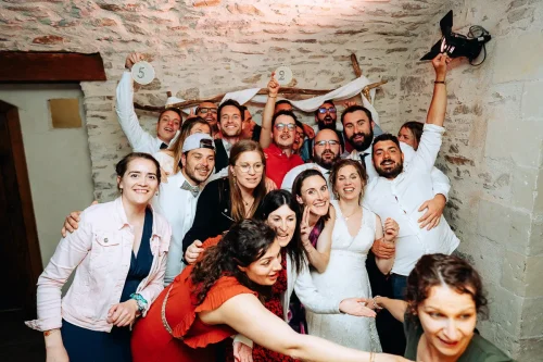 Photographe de mariage au château de Vair