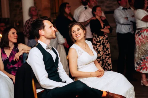 Photographe de mariage au château de Vair