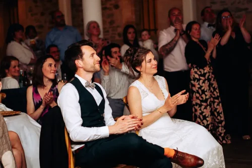Photographe de mariage au château de Vair
