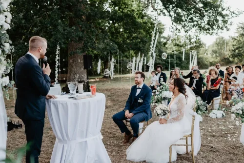 reportage de mariage au Château de Vair