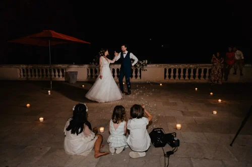 reportage de mariage au Château de Vair