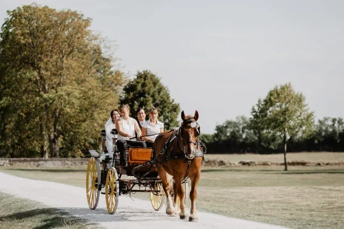 reportage de mariage au Château de Vair
