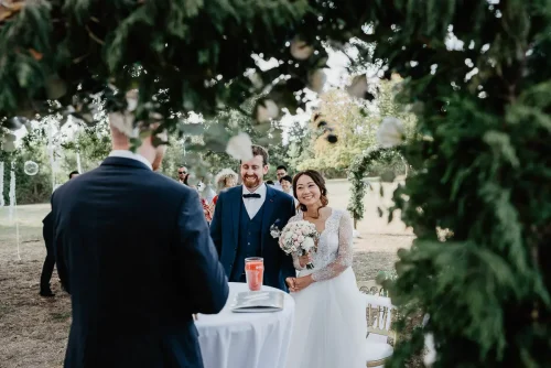 reportage de mariage au Château de Vair