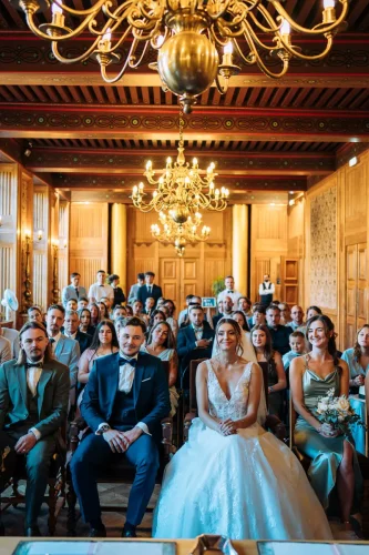 Photographe de mariage au Château de Vair.