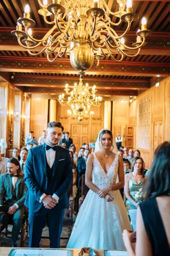 Photographe de mariage au Château de Vair.