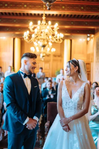 Photographe de mariage au Château de Vair.