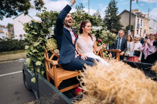 Photographe mariage au château 