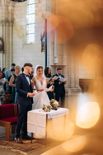 Photographe de mariage au Château de Vair.