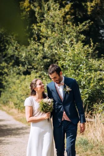 Photographe mariage au château.