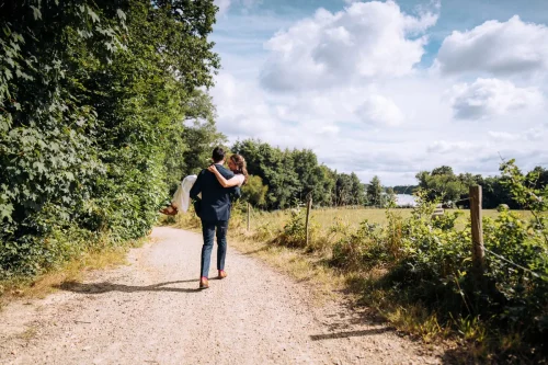 Photographe mariage au château.