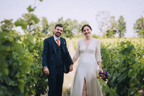 photographe de mariage ou Jardin Cleray à Vallet.