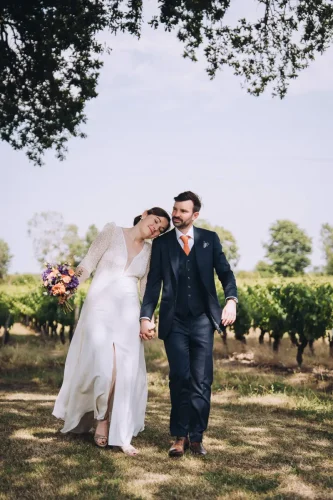 photographe de mariage ou Jardin Cleray à Vallet.