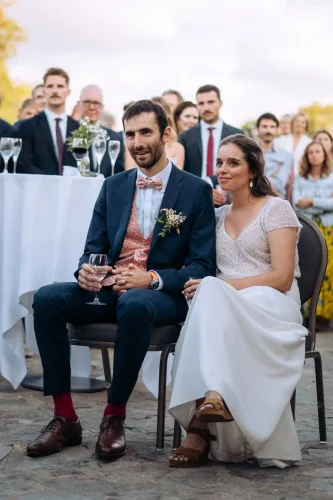 Mariage au château de la Poterie – La Chapelle‑sur‑Erdre (Loire‑Atlantique).